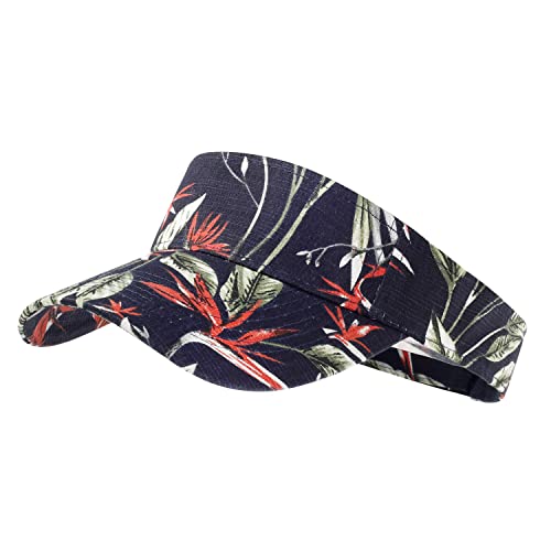 Image of HH HOFNEN Sports Sun Visor Hats Cotton Twill Ball Adjustable Sun Caps for Men Women
