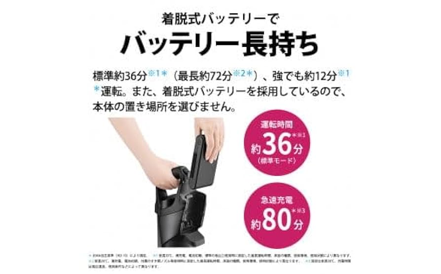 SHARP - SHARP　コードレススティック掃除機 RACTIVE Air POWER　EC-PR10-B　ブラック SHARP RACTIVE Air POWER コードレススティック掃除機 ブラック
