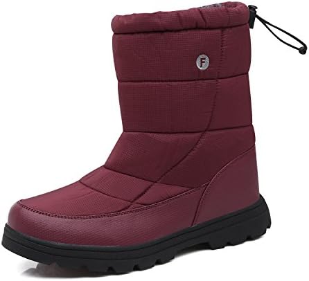 Amazon.com: YIRUIYA - Botas de invierno para mujer, resistentes al agua,  cálidas, con forro de piel, 9 M US : Ropa, Zapatos y Joyería