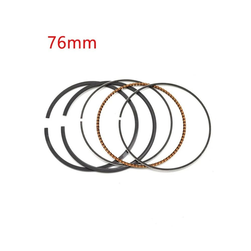 1/4 Set Kit Fasce Elastiche pistone Motore Moto Alesaggio Std Dimensioni 76mm Adatto for VX1100 VX 1100 2012 2013 13031-MFL-010(1 Set 76mm)
