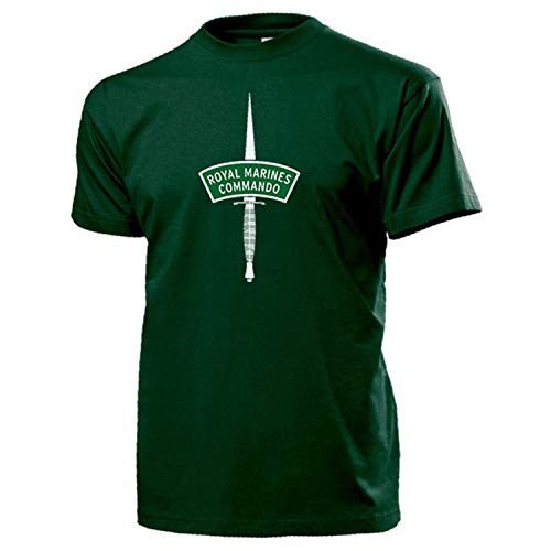 Couteau marine t-shirt commando royal marines et dague militaire noire