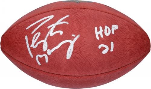 Peyton-Manning-Indianapolis-Colts-Autographed-Duke-Pro-Football-with-HOF-21-Inscription-Autographed-Footballs