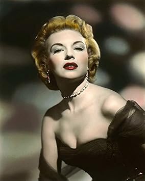 Kathleen Hughes vintage sepia toned glamour portrait 8x10 inch Photo