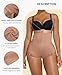 SHAPELLX Shapewear for Women Tummy Control Fajas Colombianas Body Shaper Panties Strapless Shapewear Bodysuit