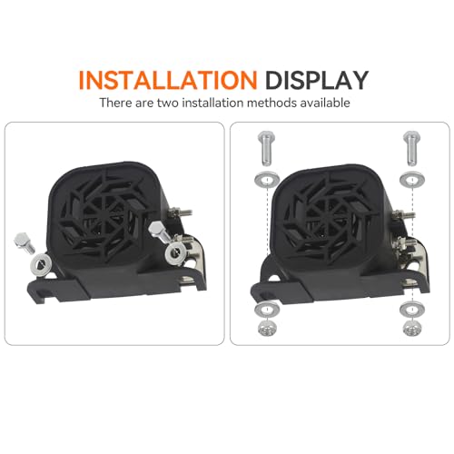 Image of GAMPRO 780 Back-up Alarm 12V-80V 110dB IP67 Waterproof Dust-Proof Reversing Warning Alarm with Super Loud Beeper Tone for Truck Van Forklift Car Lorry Agricultural Vehicles (with Steel Plate)