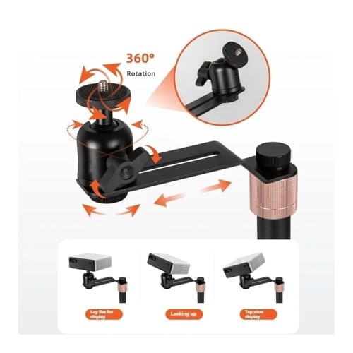 Support de projecteur universel en métal, fixation murale latérale - 6