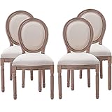 ★ Geeignet für alle Gelegenheiten: Die Esszimmerstühle im französischen Landhausstil passen zu jedem Stil und können im Esszimmer, in der Küche, im Wohnzimmer und im Schlafzimmer verwendet werden. Egal, ob Sie eine Dinnerparty veranstalten oder nur ein Familienessen genießen, die Esszimmerstühle bieten genügend Sitzgelegenheiten für alle.
