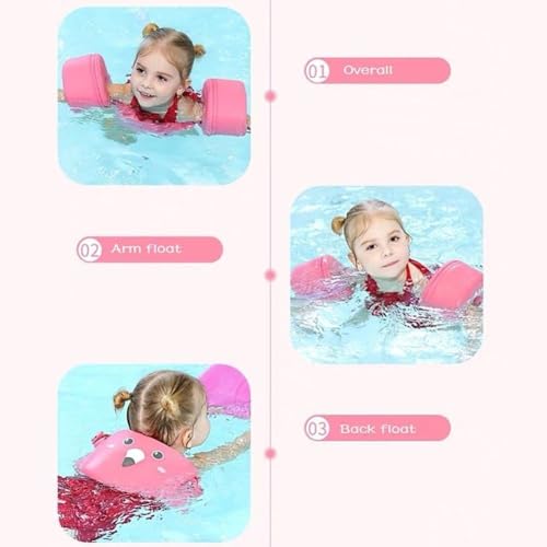 Mambobaby Swimming Floats for Kids 3 in 1 Natation Trainer Arm Floating Jecket 3-4-5-6 Years Children's Pool Game Toys (Unicorn Single arm Loop Set) - Image 3