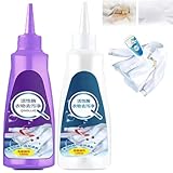 Active Enzyme Clothing Stain Remover: Serenosole Fleckenentferner für Kleidung, professionelle Formel zur Fleckenentfernung. Funktioniert auf weißen, dunklen, farbigen und allen waschbaren Stoffen, kann auf schmutziger Kleidung, Wein auf dem Sofa und überall sonst mit Flecken verwendet werden.