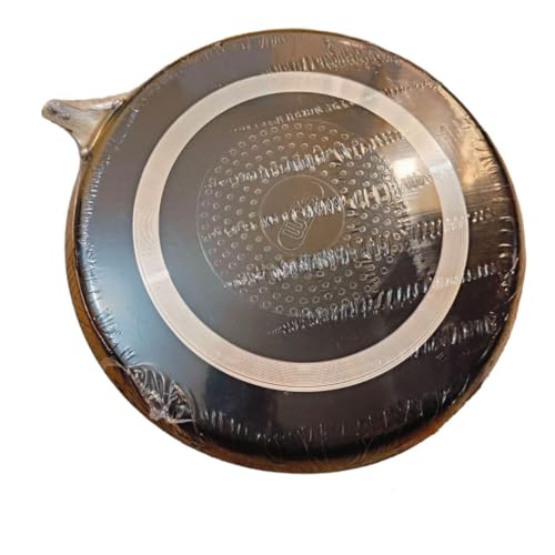 Image of Wonderstar Non-Stick Dosa Tawa 12inch with Handle, Wooden Spatelua, 12 Months Warranty, with Induction Base