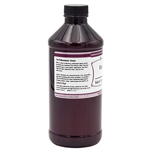 Lorann Oils Rum Bakery Emulsion Realistic Rum Flavor
