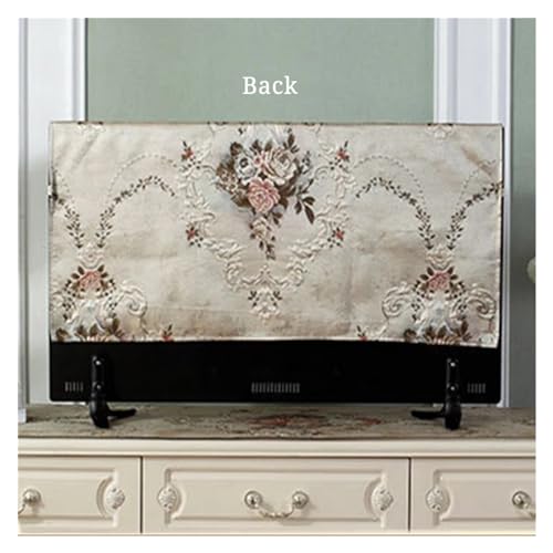 Housse TV brodée 60 pouces protection moderne - 5