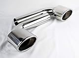 TUNERBITS Stainless Exhaust Muffler Pipe...