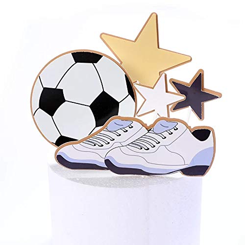 サッカー選手飾り Amazon.co.jp: ケーキトッパー お誕生日 飾り サッカー 男の子 6
