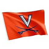 Desert Cactus University of Virginia UV Flag - 3 x 5 Feet Cavaliers Banner, Indoor/Outdoor Durable Fabric, 100% Polyester Design (Style 2)