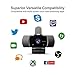 immagine 3KOGOLIKE Webcam per PC Full HD 1080P con Microfono, con Webcam Cover E treppiede, Videocamera per Videochiamate, Studio, Conferenza, Registrazione, Gioca a Giochi e Lavoro a Casa
