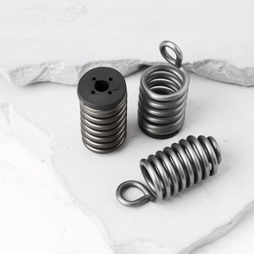 AS Axis Spindleon 3-teiliges Ölsägen-Öltopf-Stoßdämpfer-Pufferfeder-Set 545033901 545033801 545063101 Kompatibel mit Husqvarna 120 230 235