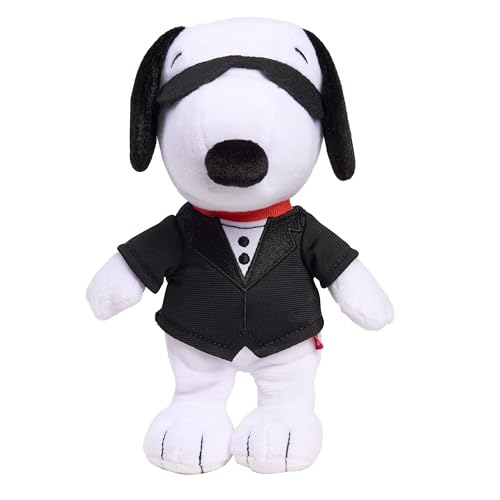 Small Plush - Snoopy Secret Agent, Kids Toys for Ages 3 Up by Just Play