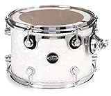 DW Performance Series Mounted Tom - 9 Inches X 13 Inches White Marine FinishPly