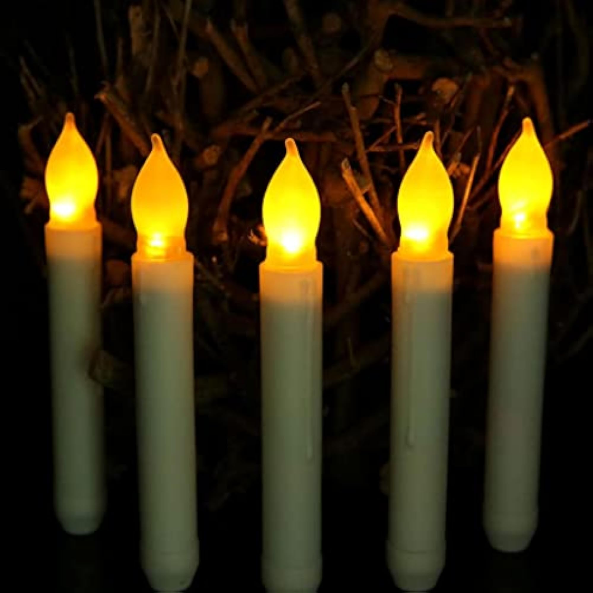 60x Flameless LED Candle Flicker Lights for Wedding Decor