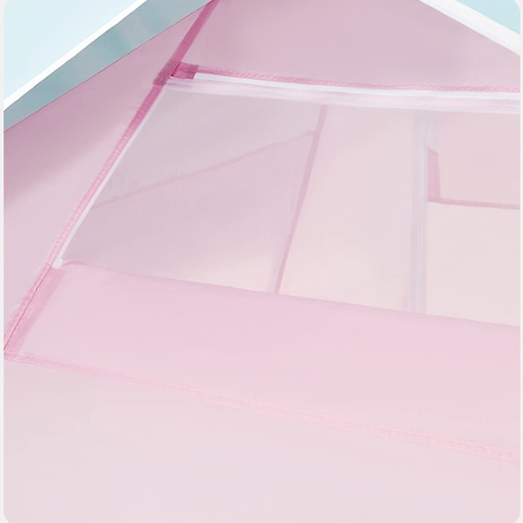 Tienda de campaña y senderismo, tienda de campaña automática para 4 personas con 2 puertas y 2 ventanas de malla, impermeable, tienda instantánea al aire libre, tienda de campaña para mochileros
