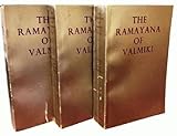 The Ramayana of Valmiki - Three Volume Set