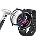 Acadeny Coque Protection Écran en Verre Trempé + PC Bumper Compatible avec Huawei Watch GT2 42 mm [avec Échelle] Anti-Rayure Protecteur Étui pour Xiaomi Mi Watch Lite -Blue