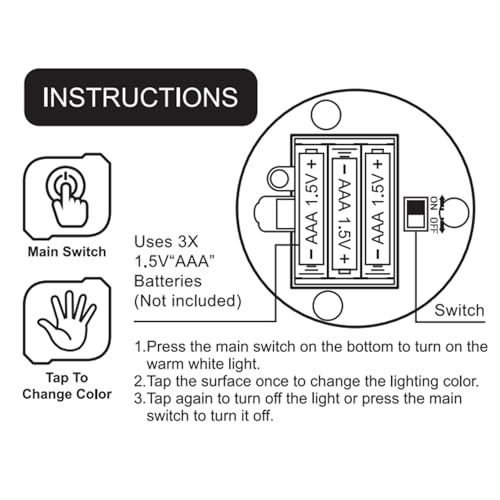 Lámpara de noche dinosaurio LED para niños, 7 colores miniatura 2