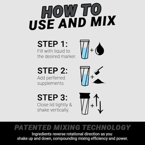 Helimix 10SMK-GPH 2.0 Vortex Blender Shaker Bottle Holds Upto 28Oz thumb #2