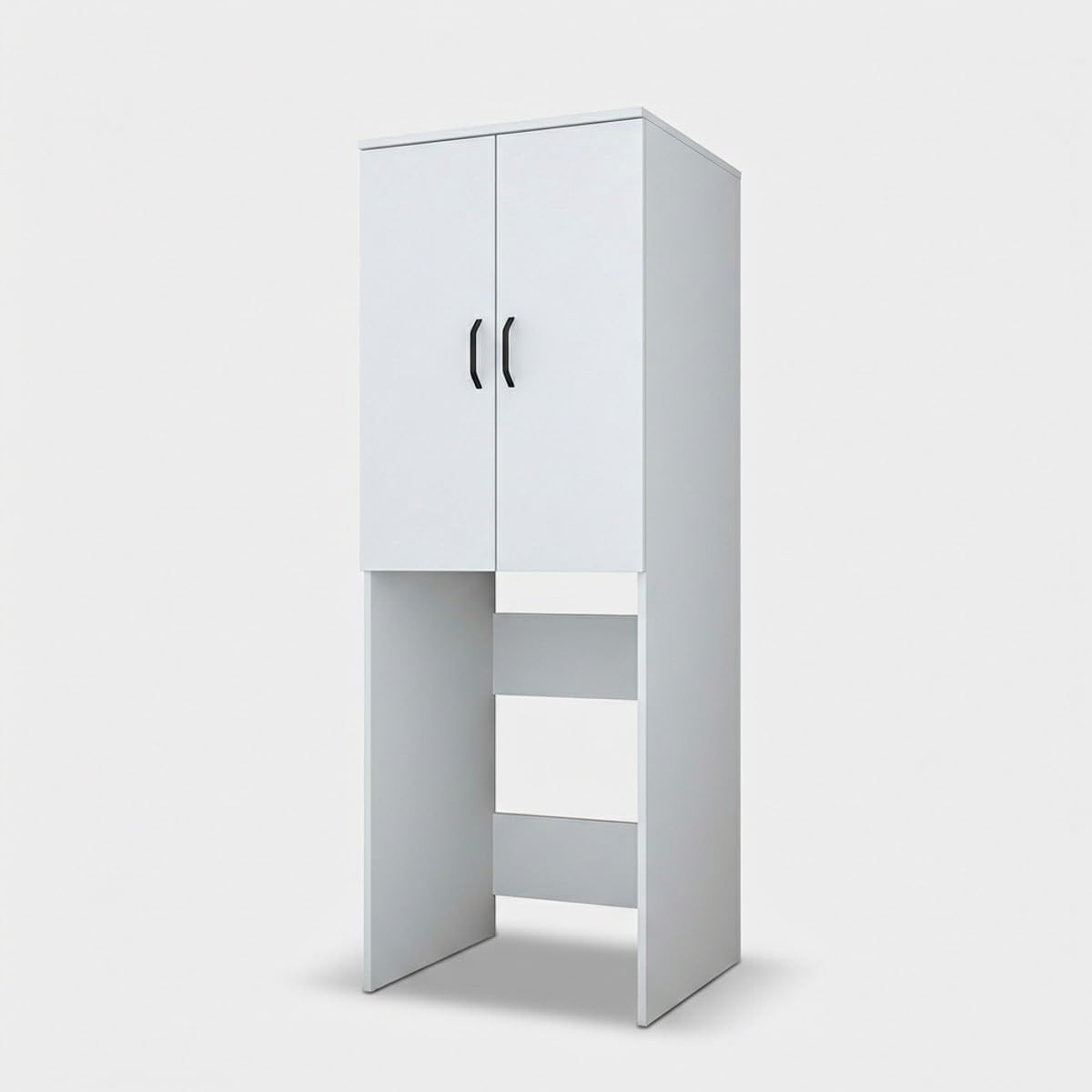 Platzsparender Waschmaschinenschrank aus Melamin KD110