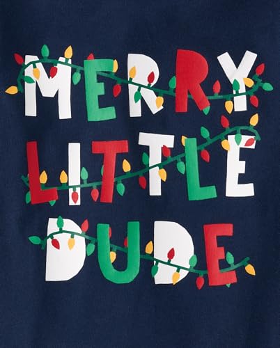 Image of The Children's Place Baby and Toddler All Holidays,Birthdays Long Sleeve Graphic T-Shirts,2 Pack