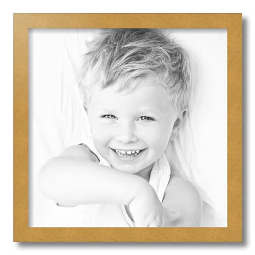 ArtToFrames 17x17 inch Classic Gold Picture Frame, 2WOM0066-76808-YGLD-17x17