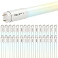 LUXRITE 30-Pack 4FT T8 LED Tube Lights, Type B, 12W/15W/18W Tunable, 5 Colors 3000K | 3500K | 4000K | 5000K | 6500K, Single and Double End Powered, Ballast Bypass, 1620/1950/2250LM, F32T8, UL, DLC