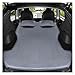 QLASDVUE Car Air Bed Fit for Tesla Model 3 Highland Y Juniper 2017-2025 Inflatable Air Mattress Outdoor Camping Suede Fabric Car Travel Bed Universal(Model Y Black)