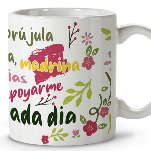 LolaPix Original Gifts for Godmothers Original Mugs for Gifting Gift for Godmothers Gifts for Godmothers Ceramic Mug, 330 ml, FBA 2024 - Image 4