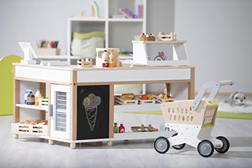 Betzold Kindergarten-Kaufladen - Kaufmannsladen Holz Kinder Einkaufsladen – Bild 5