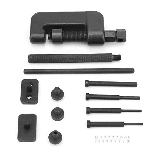 Chain Splitter, Motorcycle Bike Chain Cutter Breaker Tool Universal Link Riveter Riveting Repair Tool Set Kit chain breaker bike chain tool bike repair kit