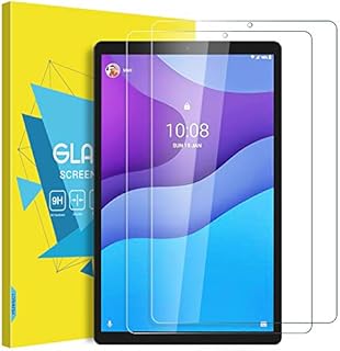 MoKo 2-Pack Screen Protector Fits Lenovo Tab M10 HD (2nd Gen) 10.1 inch TB-X306X/TB-X306F Tablet 2020, HD Clear Anti-Bubble 9H Fingerprint-Free Tempered Glass Screen Protector Film, Clear