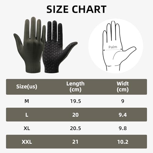 Guantes ciclismo ROCKBROS para hombre y mujer, dedo completo miniatura 6