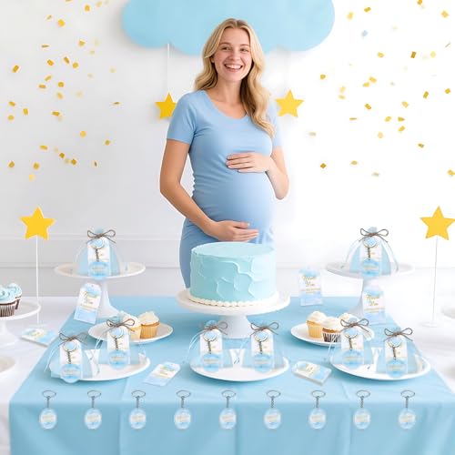 Image of Party Favors Theme Baby-Shower Keychain Set