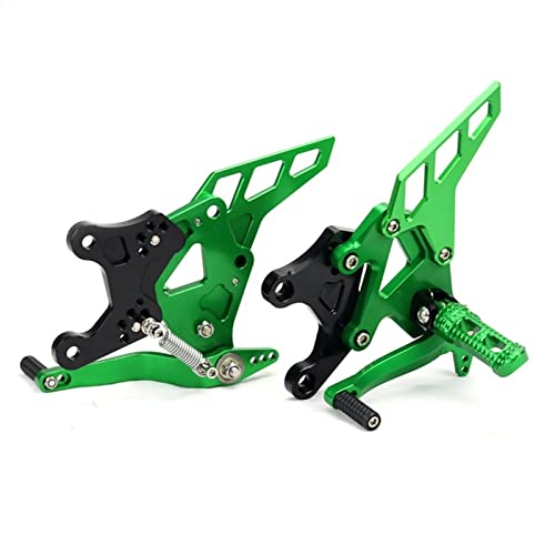 Commandes reculées moto CNC noires pour Kawasaki Z900 de 2017 à 2020 - 4