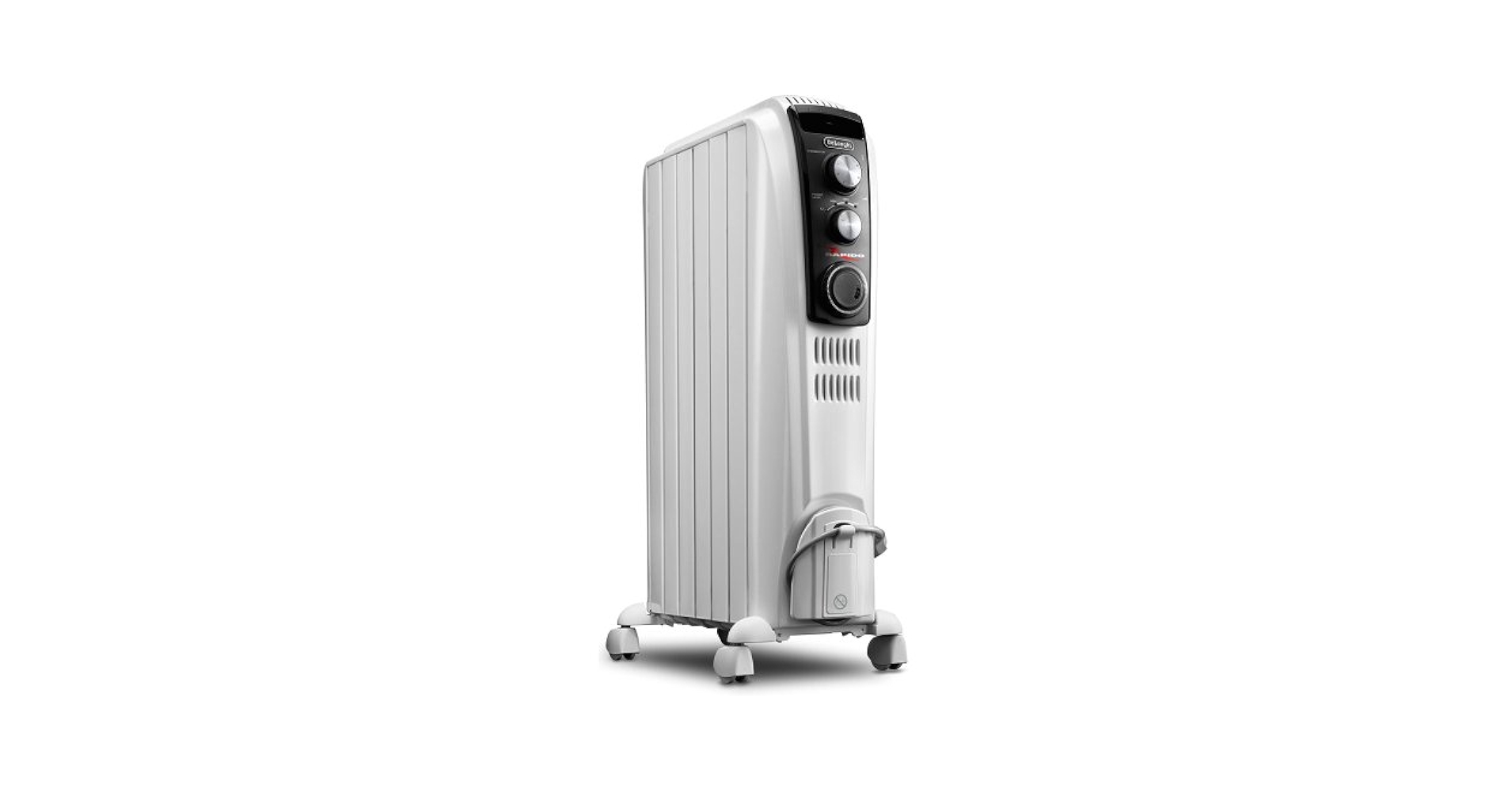 DeLonghi オイルヒーター TRD40615T 1500W ホワイト Amazon
