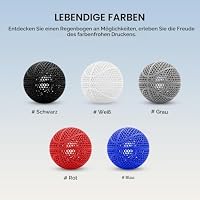 JAYO TPU Filament 1.75mm 0.5KG, 90A Flexibl 3D Drucker Filament, Rot – Ansicht 6