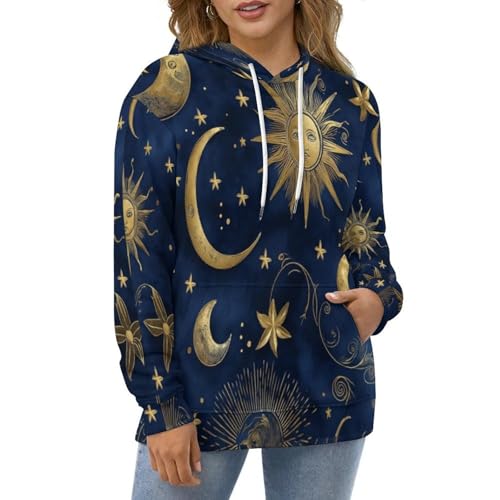 Sweat à capuche ciel étoilé pull confortable pour vos soirées décontractées