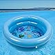 Planschbecken für Kinder,Aufblasbares Planschbecken Baby Schwimmbad,Runder Aufblasbarer Kinderpool Baby,Kinder Aufstellpool Aufblasbarem,BabyPool für Garten