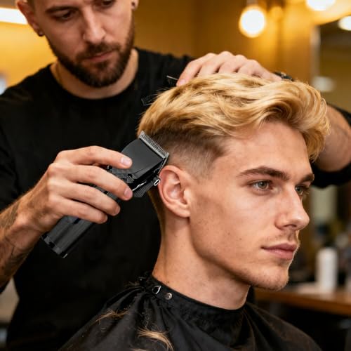 Soonsell Hair Clippers for Men,Professional Barber Clippers and Trimmer Set,Mens Cordless  - image 5