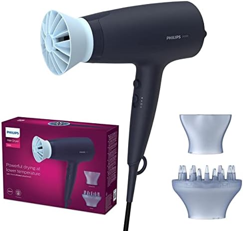 Philips Haartrockner der Serie 3000 – Haartrockner mit Ionisierungsfunktion (Modell BHD360/20)