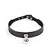 Adjustable Black Leather Choker Necklaces