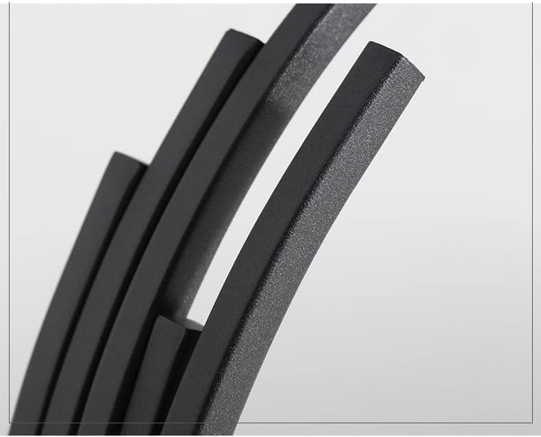 Miniatura 5 de QTBH Chinese feng Shui Statue Sculpture Chinese Minimalist Style Metal Ring Ornaments Modern Office Hotel Living Room Porch Desktop Decoration