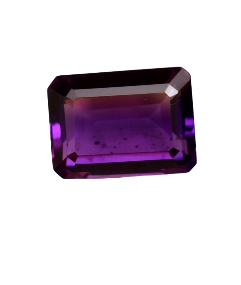 Amétrine naturelle bicolore véritable pour remplacer une pierre de bague ternie 16mm